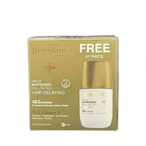 Beesline Whitening Roll-On Deodorant – Hair Delaying 1+1 Free