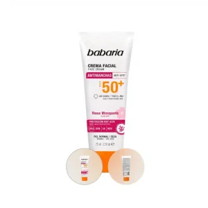 Babaria Rosehip Facial Sun Cream Spf 50+ Anti-Spot 75Ml