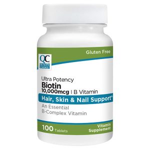 Quality Choice Biotin 10,000 Mcg Tabs