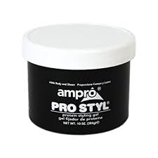 Ampro Pro-Styl Gel Black 10oz