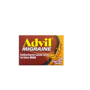 Advil Migraine Liquid Filled Capsules 20ct