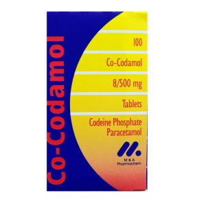 Co-Codamol 8/500mg Tabs 100ct