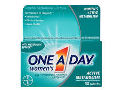 1 A Day Women’s Active Metabolism 50