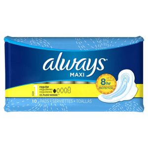 Always Maxi Regular With Wings 10ct