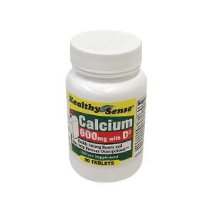 Healthy Sense Calcium 600mg With D3 Tabs