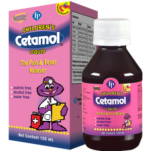 FP Children’s Cetamol Liquid Pain & Fever Relief 120ml