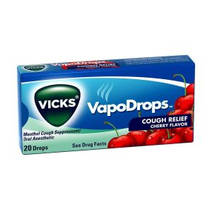 Vicks Vapodrops Cough Relief Cherry
