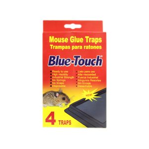 Blue Touch Small Mouse Glue Traps Red 4pk