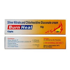 Burn Heal Cream(Silver Nitrate & Chlorhexidine)