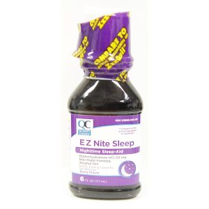 QC Ez Nite Sleep Aid Liquid 6oz