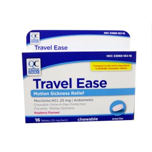 QC Travel Ease Chewable Tablets