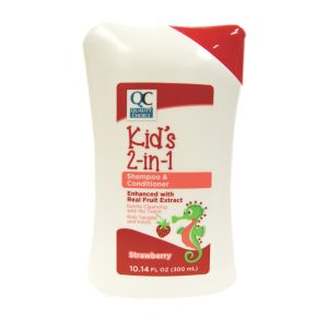 QC Kids 2 in 1 Shampoo Conditioner Strawberry 10.14oz