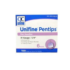 QC Pen Needles 31 Gauge 6mm