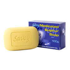 Savoy Medicated Sulphur Soap 100g
