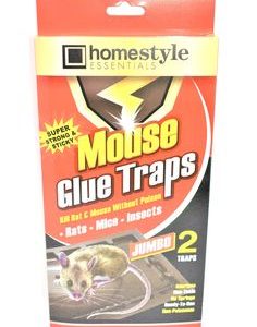Homestyle Essentials Mouse Glue Traps Jumbo 2ct