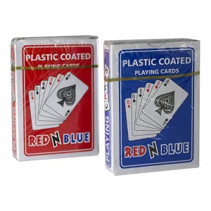 Red & Blue Imported Poker Playing Cards