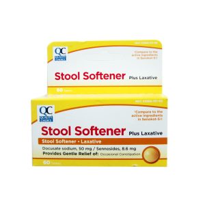 QC Stool Softener Plus Laxative 60 CT