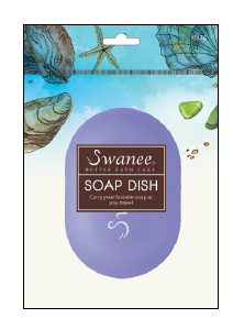 Swanee Travel Soap Dish Color Assorted