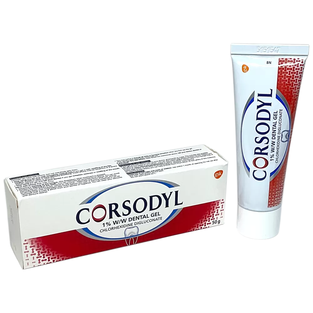 Corsodyl Dental Gel 50g - Image 2