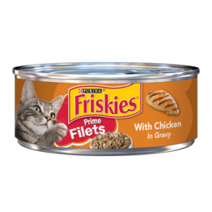 Purina Friskies Prime Filets With Chicken In Gravy 5.5 Oz