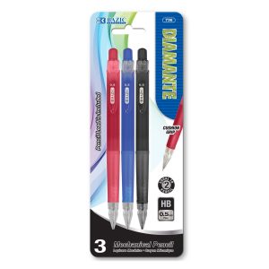 Bazic Diamante Mechanical Pencil With Grip 0.5mm #736