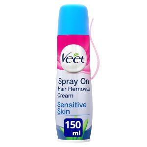 Veet Spray On Cream Sensitive 150ml