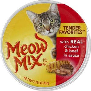 Meow Mix Real Chicken & Beef In Sauce 2.75