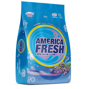 America Fresh Detergent Blue Lavender 1kg