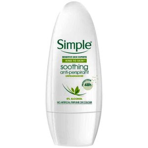 Simple Roll On Deodorant Soothing 50ml