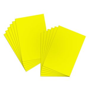 Bazic 22″X28″ Fluorescent Yellow Poster Board
