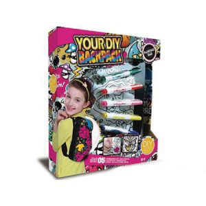 DIY COLORFUL DOODLE PAINTING BAG