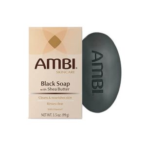 Ambi Soap Black With Shea Butter  3.5oz