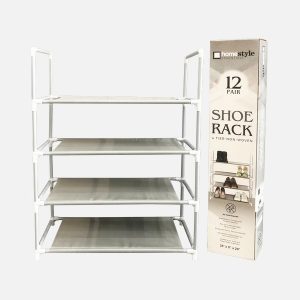 12 Pair Shoe Rack