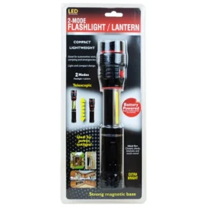 Telescopic Flashlight & Lantern Duo