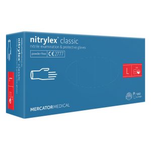 Mercator Nitrile Gloves Large Powder Free