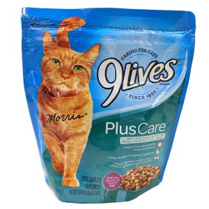 9 Lives Cat Plus Care Dry Food  12oz