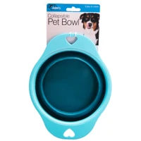 Collapsible Pet Bowl With Heart