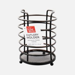 Chef Valley Cutlery Holder Black