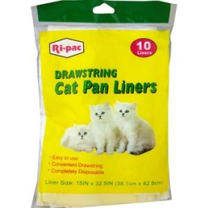 R-Pac Drawstring Cat Pan Liners