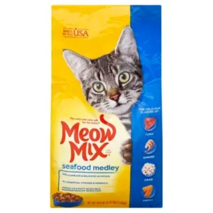 Meow Mix Dry Cat Food Seafood Medley 3.15lbs