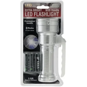 Extra Bright Led Flashlight With Handle