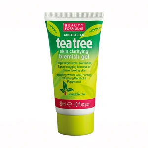 Beauty Formulas Blemish Gel Tea Tree 30ml