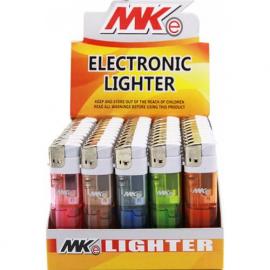 Mk Neon Clear Electronic Lighter (Singles)