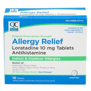 QC Loratadine Allergy Relief 10ct