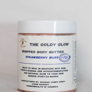 The Goldy Glow Whipped Strawberry Bliss Butter 8oz