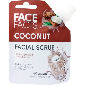 Face Facts Facial Scrub Coconut 60ml