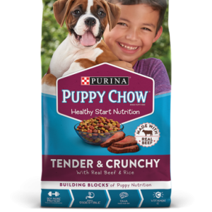 Purina Puppy Chow 40 Lbs With Beef And Rice